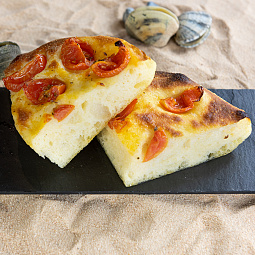 Pan plano con tomate gross anzeigen